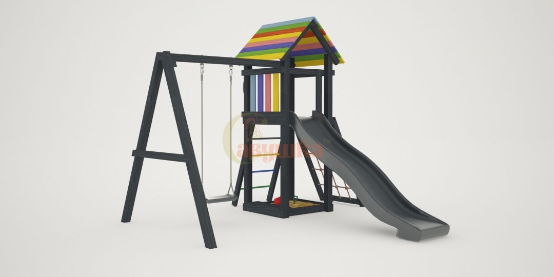 Детская площадка Савушка 7 BLACK EDITION